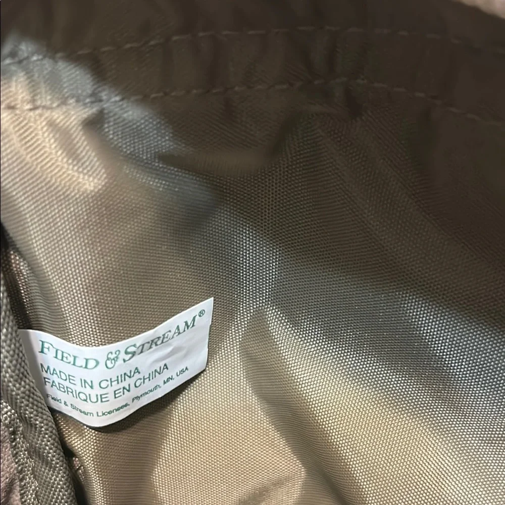Field and Stream Men's Tan Canvas Crossbody Bag